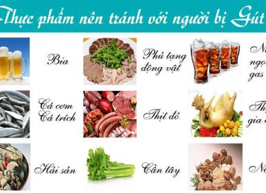 Bữa ăn h&agrave;ng ng&agrave;y đối với bệnh nh&acirc;n mắc bệnh gout