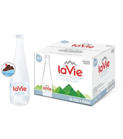 Nước kho&aacute;ng Lavie 400ml