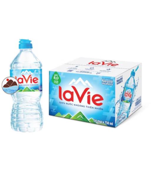 Nước Kho&aacute;ng Lavie 750ml